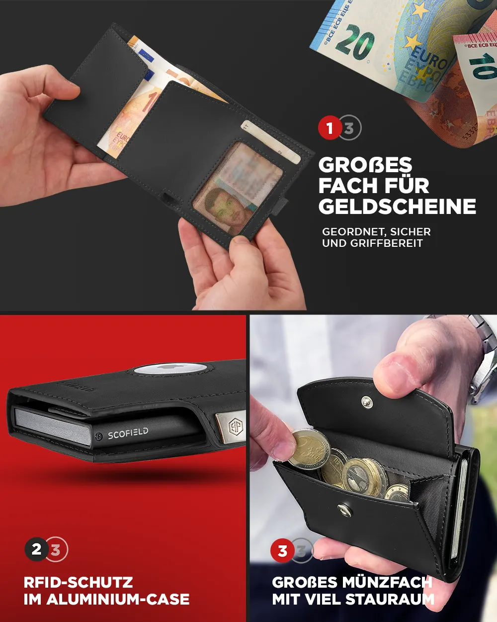 Black, Münzfach Max