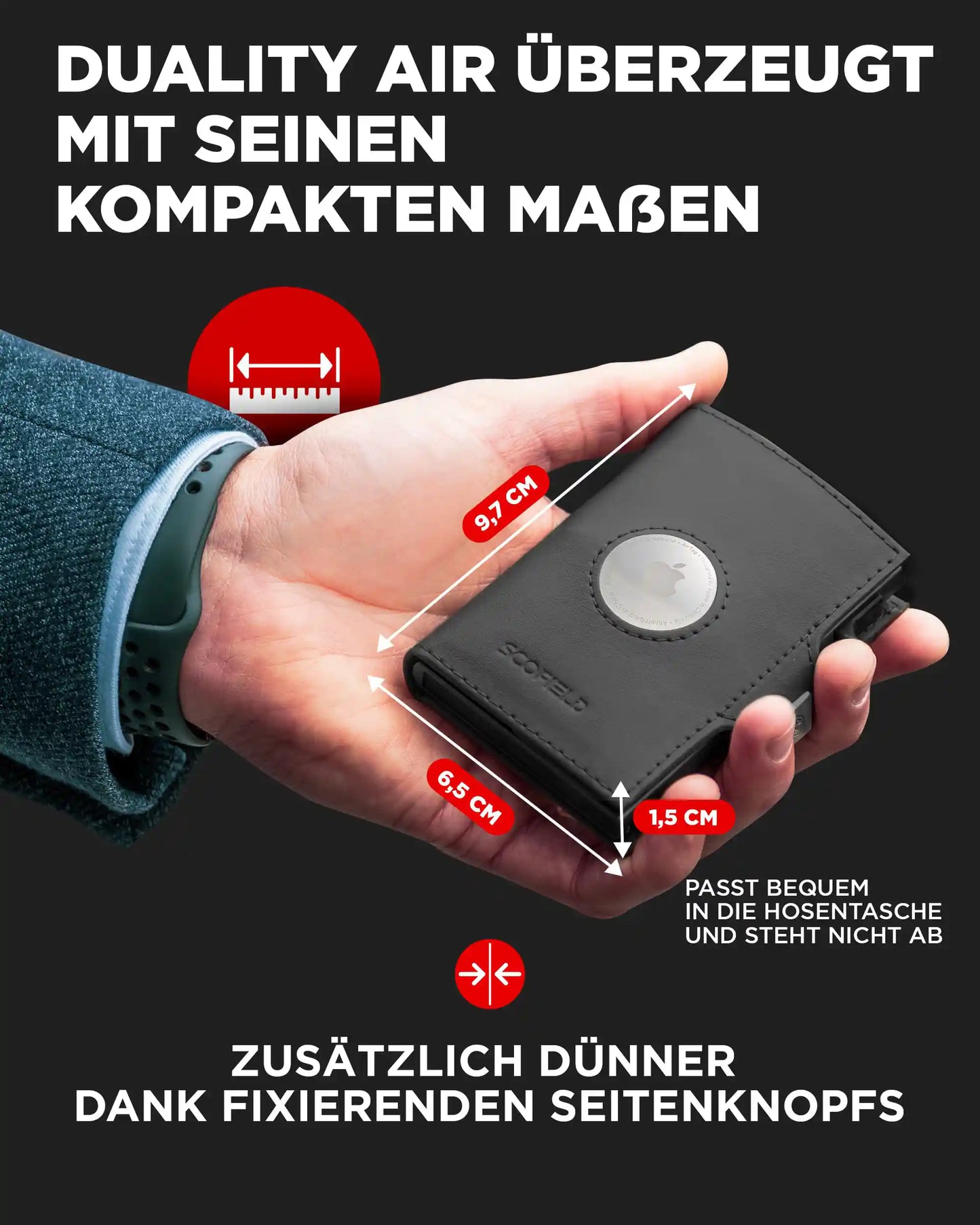 Duality Airtag Wallet