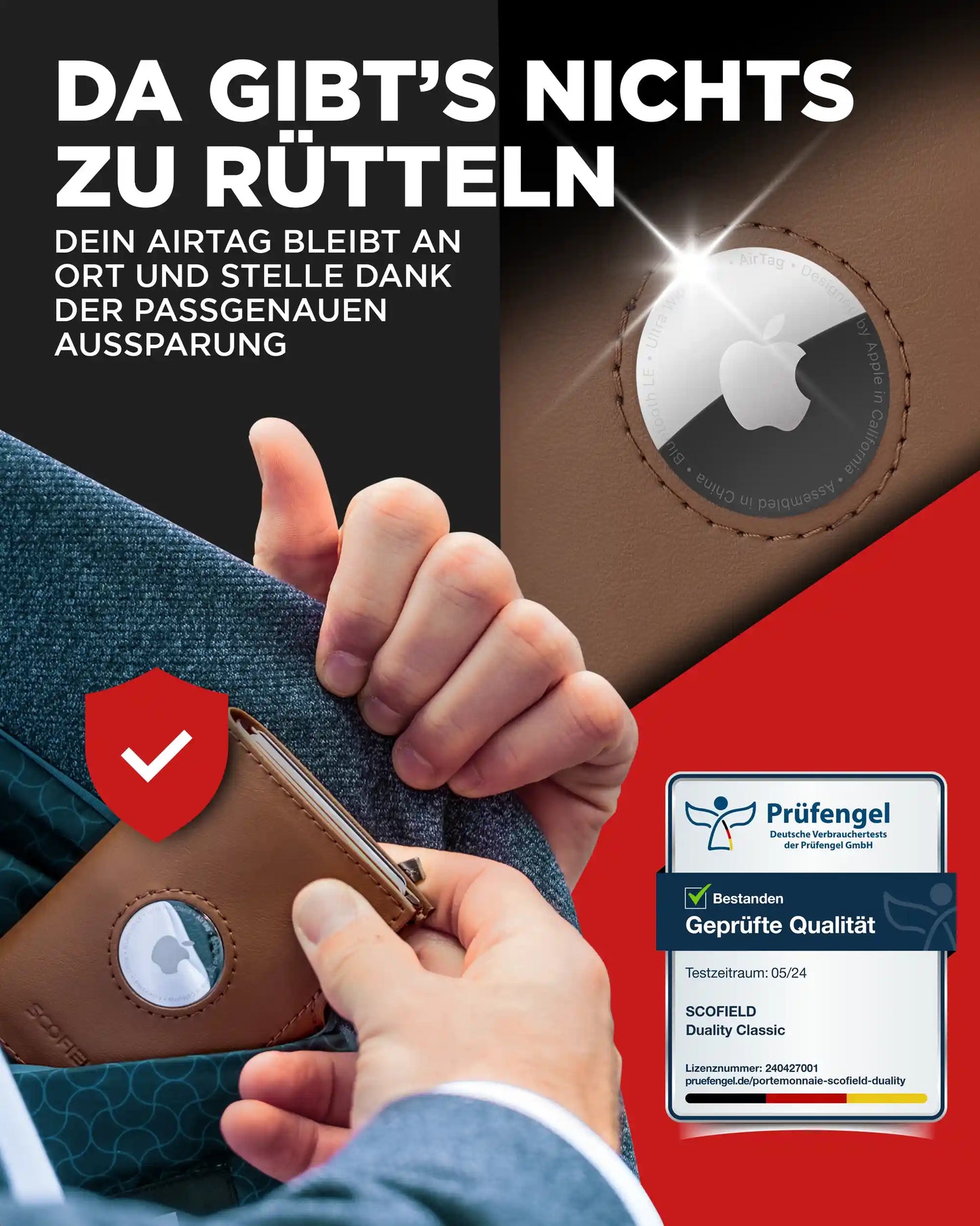 Brown - Chocolate Brown, Münzfach Mini