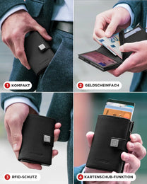 Black - Cherry Red, Ohne Münzfach,
Black - Space Grey, Ohne Münzfach,
Black - Midnight Blue, Ohne Münzfach,
Black - Matte Black, Ohne Münzfach,
