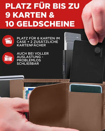 Brown - Matte Black, Ohne Münzfach,
Brown - Matte Black, Münzfach Mini,
Brown - Chocolate Brown, Ohne Münzfach,
Brown - Chocolate Brown, Münzfach Mini,
Brown - Silver, Ohne Münzfach,
Brown - Silver, Münzfach Mini