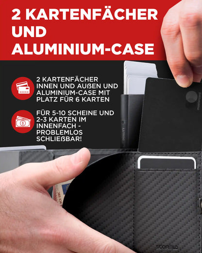 Carbon - Matte Black, Ohne Münzfach