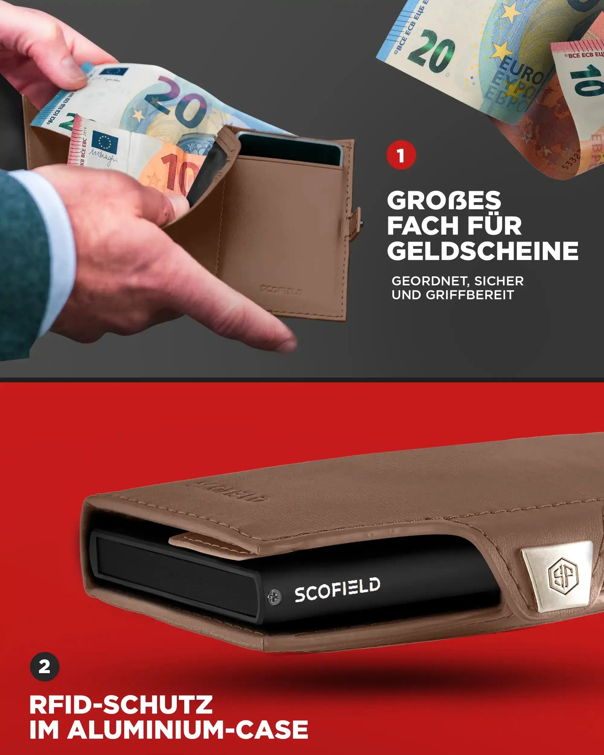 Brown - Chocolate Brown, Ohne Münzfach