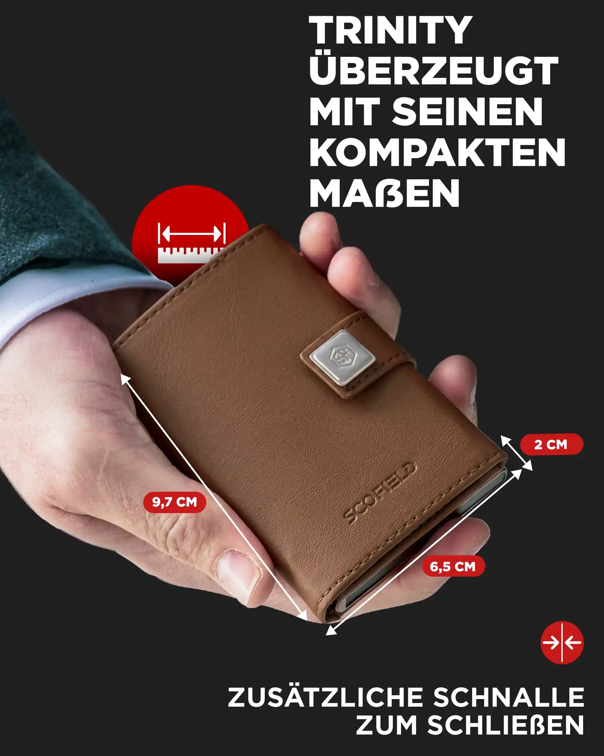 Vintage Brown - Chocolate Brown, Münzfach Mini,
Vintage Brown - Chocolate Brown, Münzfach Max,
Vintage Brown - Chocolate Brown, Ohne Münzfach