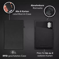 Black - Matte Black, Ohne Münzfach,
Brown - Matte Black, Ohne Münzfach