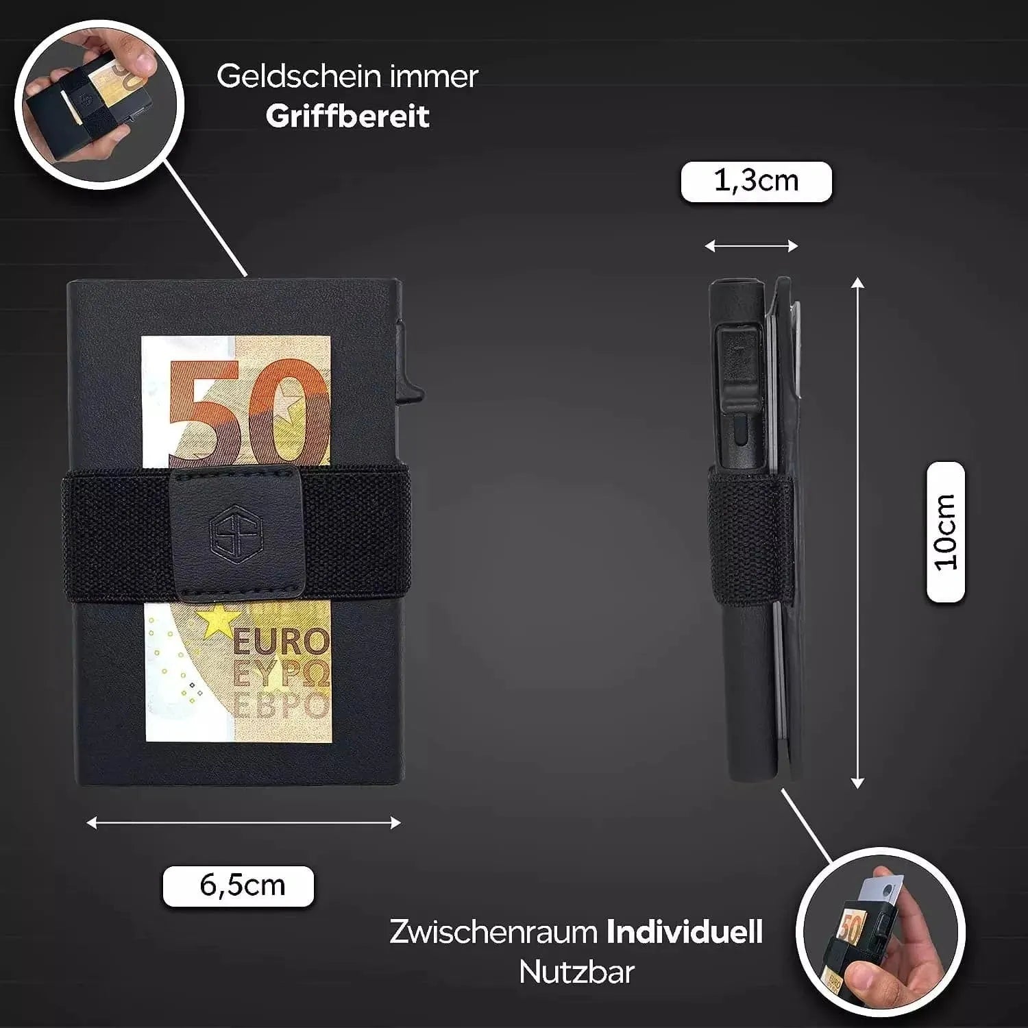 Black - Matte Black, Ohne Münzfach,
Brown - Matte Black, Ohne Münzfach