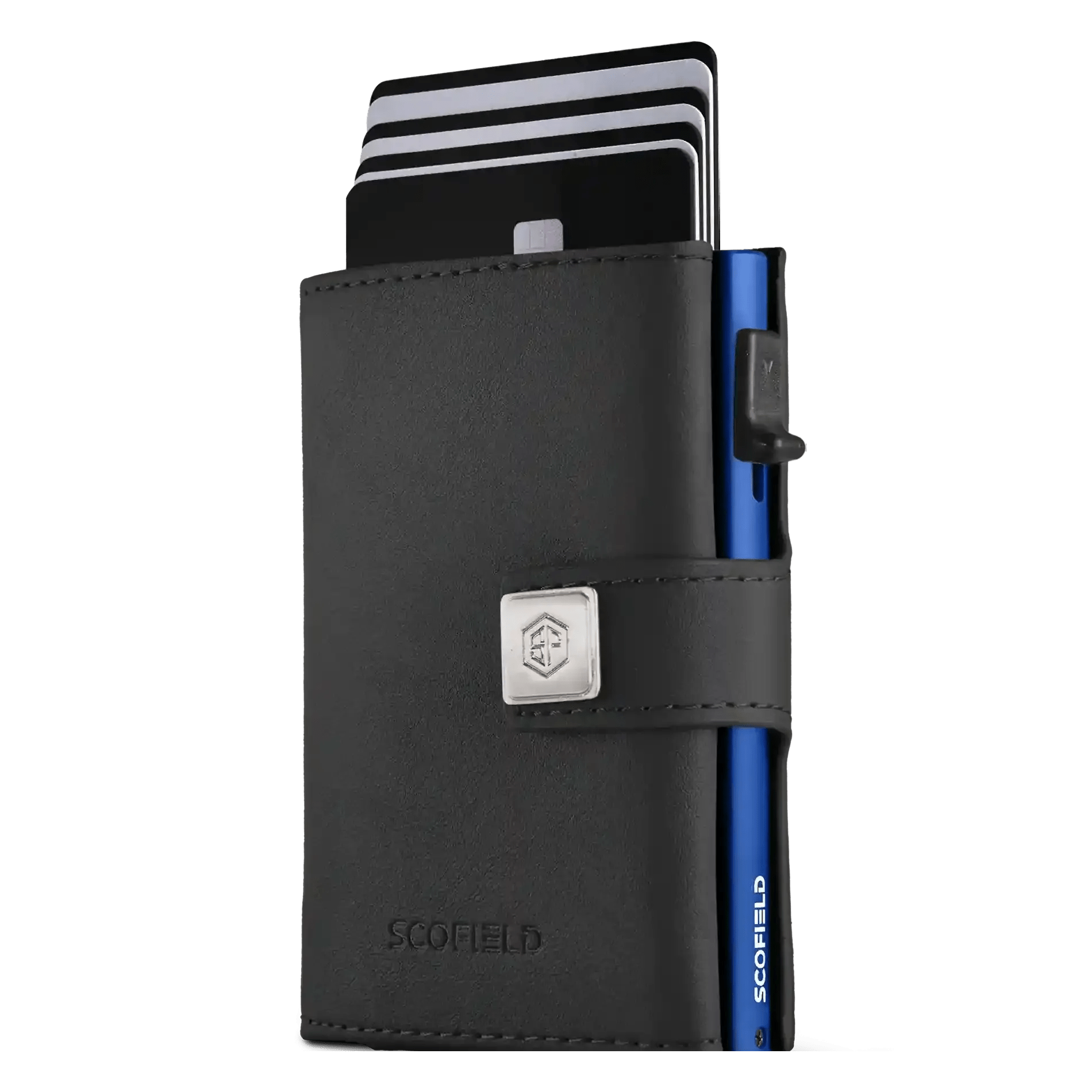 Trinity Wallet Solo Pelle NEU Slim Wallet Mit Mu00fcnzfach [12