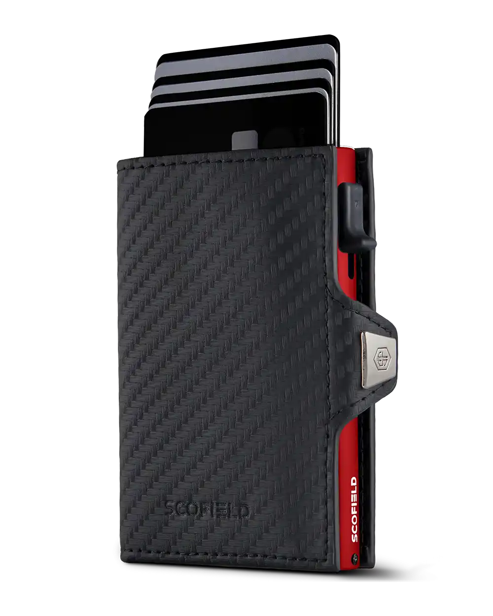 Carbon - Cherry Red, Ohne Münzfach,
Carbon - Cherry Red, Münzfach Mini,
Carbon - Cherry Red, Münzfach Max
