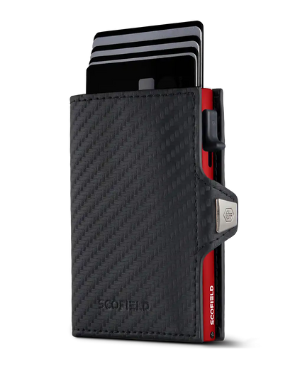 Carbon - Cherry Red, Ohne Münzfach,
Carbon - Cherry Red, Münzfach Mini,
Carbon - Cherry Red, Münzfach Max
