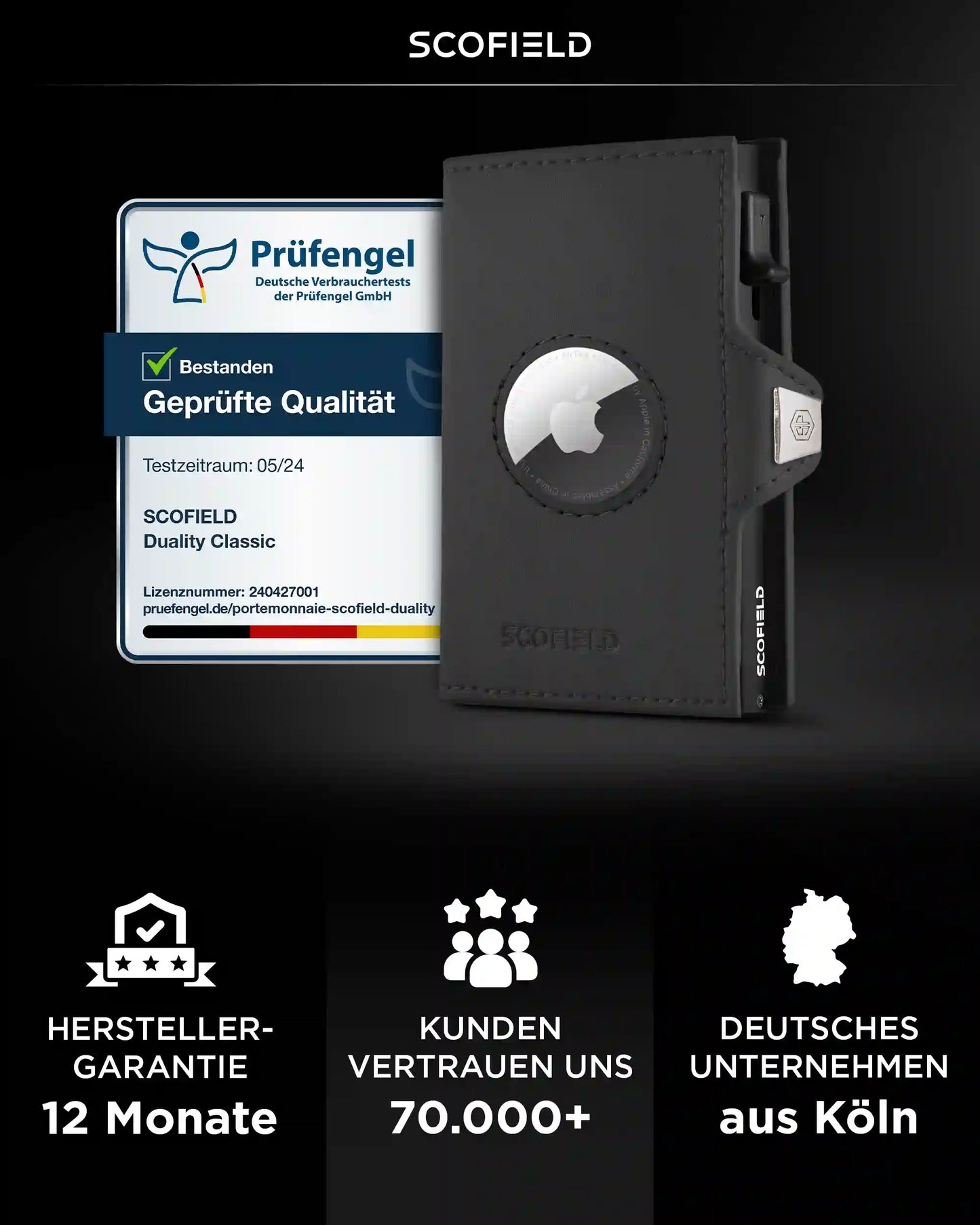 Black - Matte Black, Ohne Münzfach,
Black - Matte Black, Münzfach Mini,
Black - Matte Black, Münzfach Max