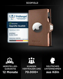 Brown - Chocolate Brown, Ohne Münzfach,
Brown - Chocolate Brown, Münzfach Mini,
Brown - Chocolate Brown, Münzfach Max