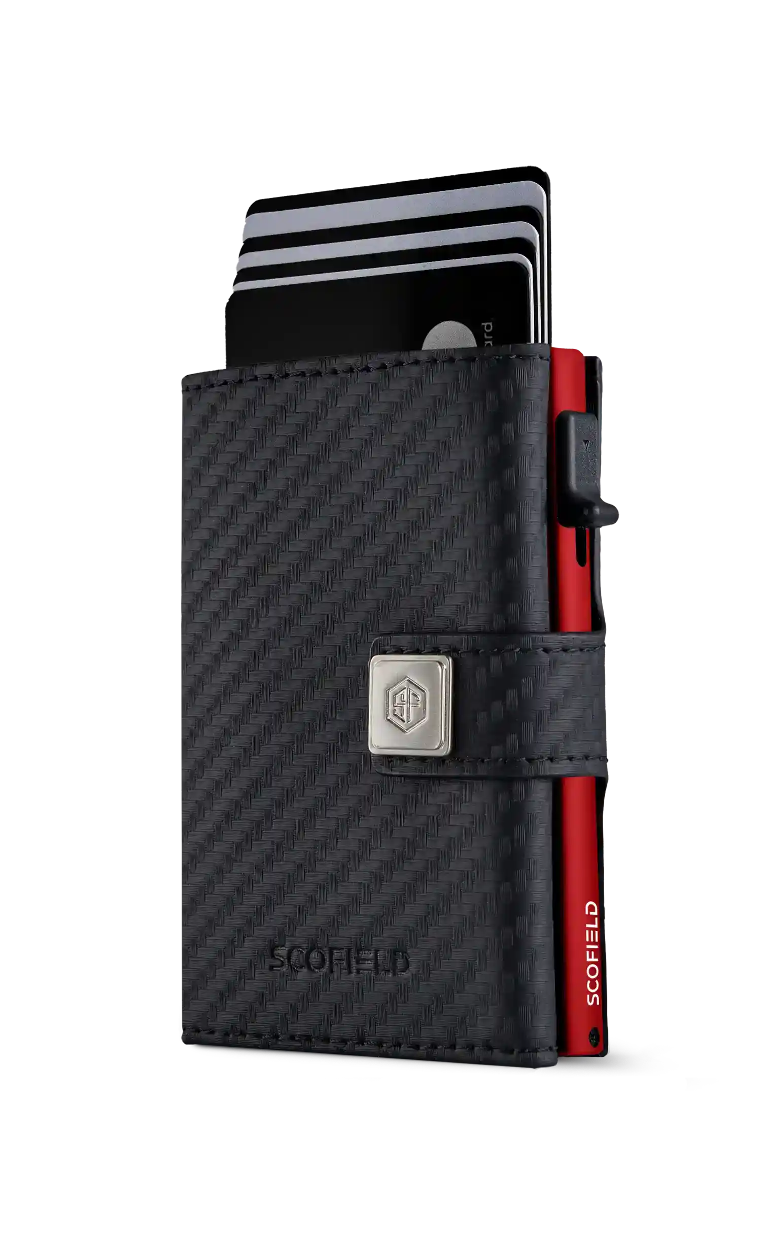 Carbon - Cherry Red, Ohne Münzfach,
Carbon - Cherry Red, Münzfach Mini,
Carbon - Cherry Red, Münzfach Max