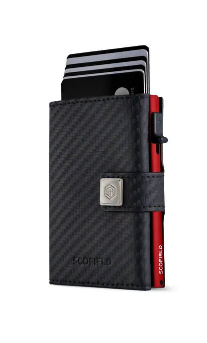 Carbon - Cherry Red, Ohne Münzfach,
Carbon - Cherry Red, Münzfach Mini,
Carbon - Cherry Red, Münzfach Max